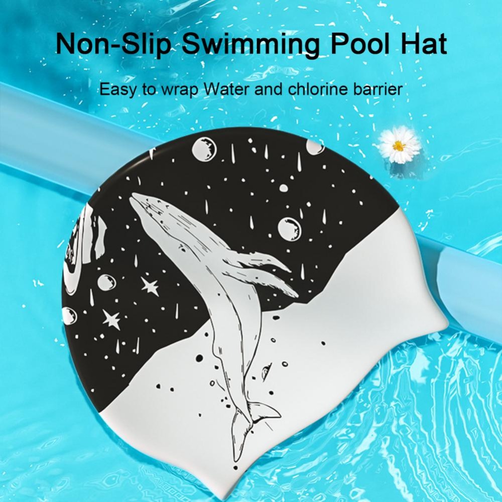 Swim Hat Silicone - Не слишком плотная силиконовая шапочка для