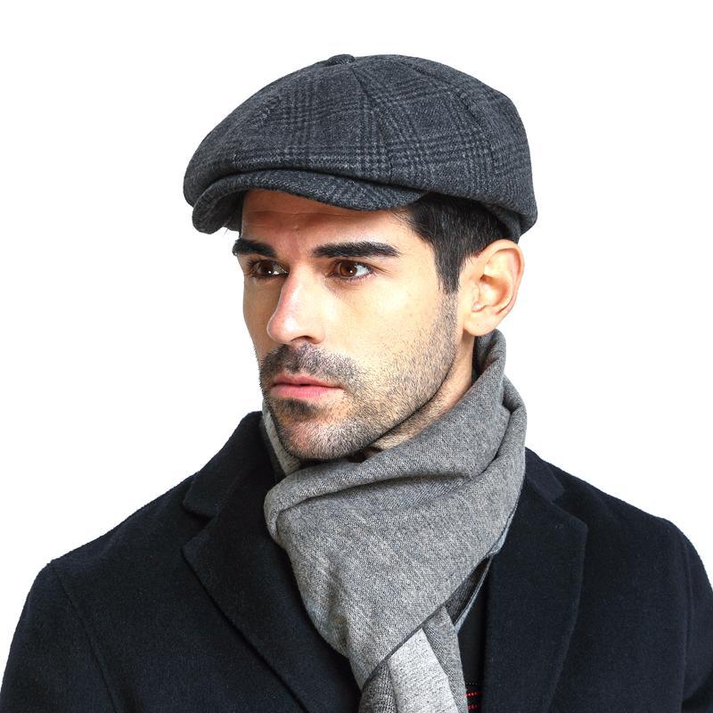 Newsboy Cap Ivy - Мужская классическая Кепка большого размера в