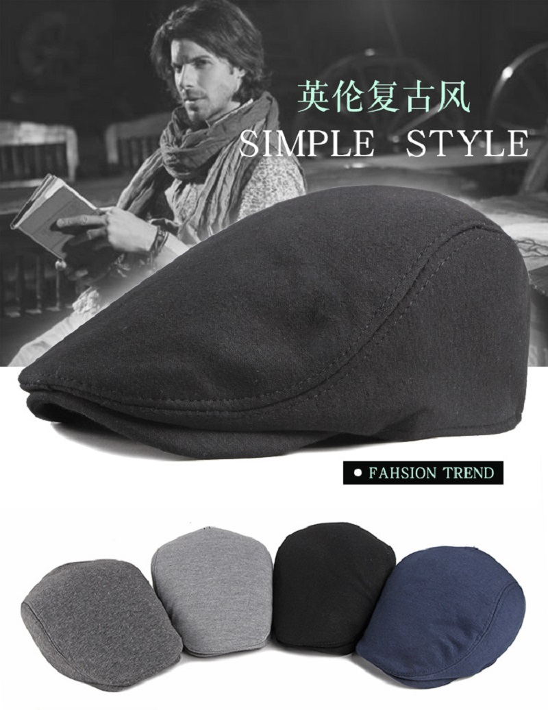 Newsboy Cap Ivy - Женская и мужская хлопковая кепка-газетчица, шапка