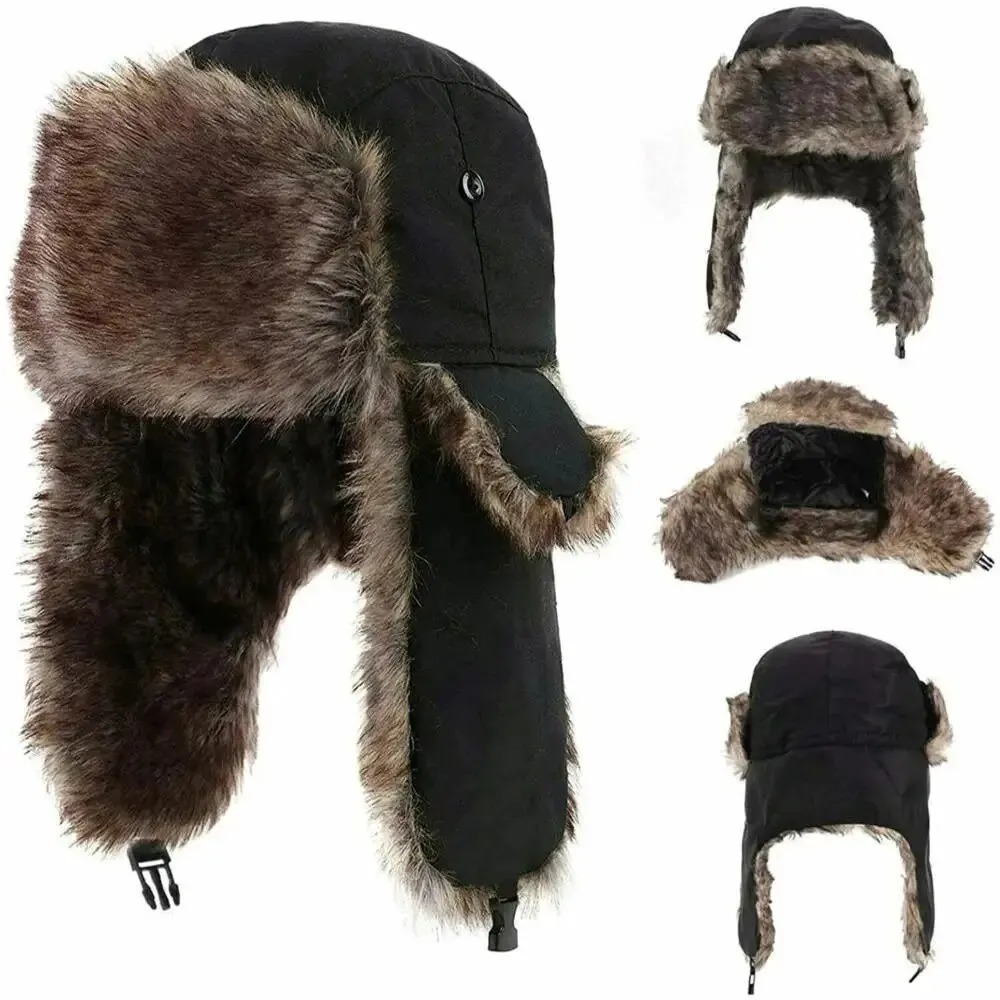 Мужская зимняя теплая водонепр – обзор и цена Winter Trapper Hat