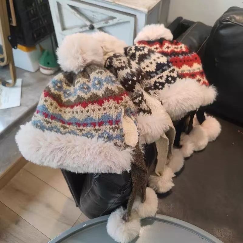 Женская шапка-бомбер в стиле « – обзор и цена Winter Trapper Hat