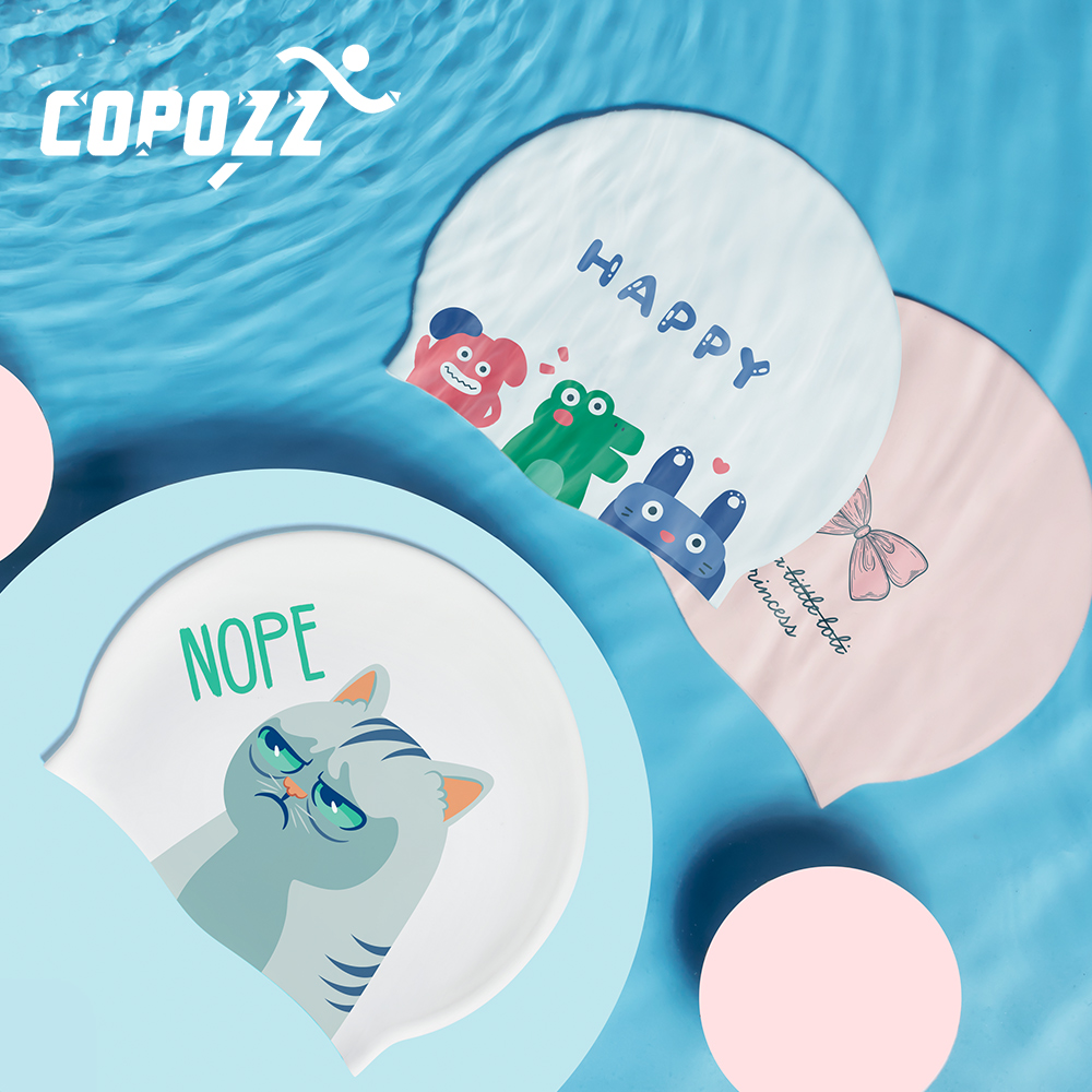 COPOZZ водные виды спорта женс – обзор и цена Swim Hat Silicone
