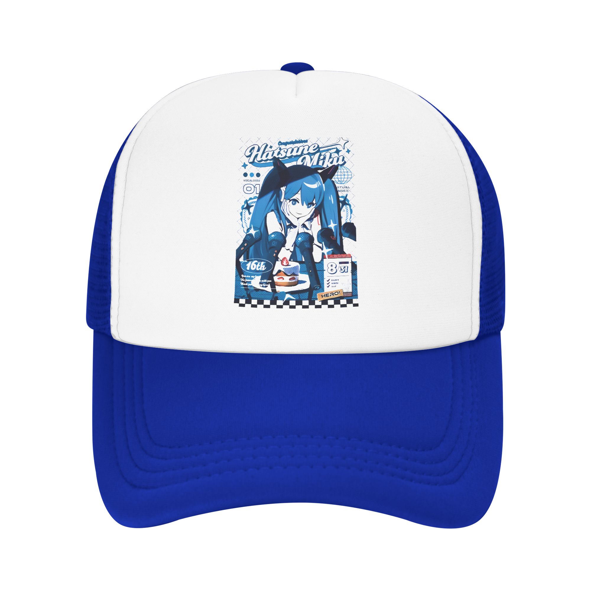 Кепка-тракер Hatsune Miku из п – обзор и цена Trucker Cap Mesh