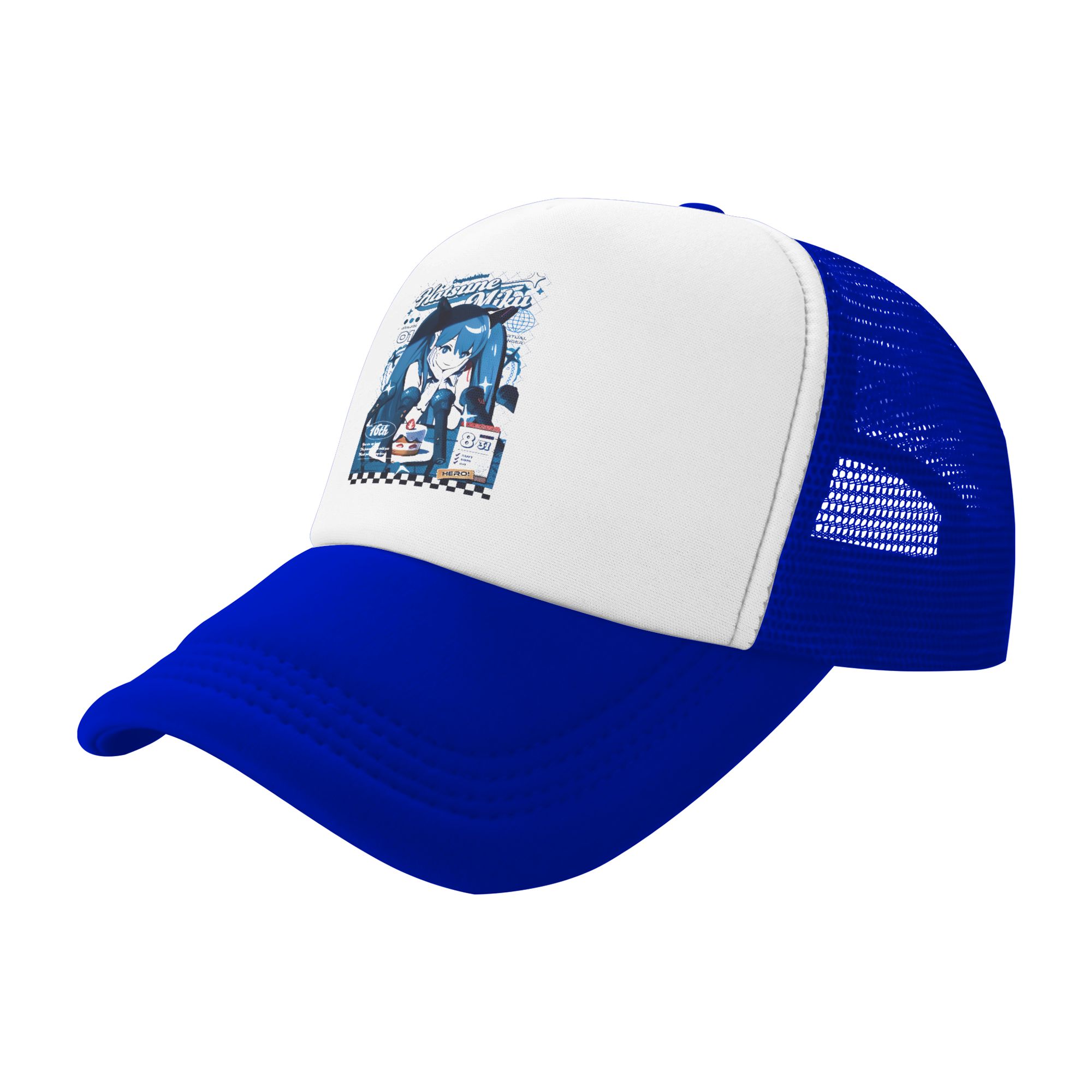 Кепка-тракер Hatsune Miku из п – обзор и цена Trucker Cap Mesh