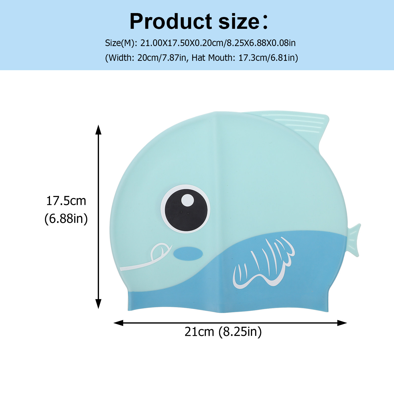 Детская силиконовая шапочка дл – обзор и цена Swim Hat Silicone