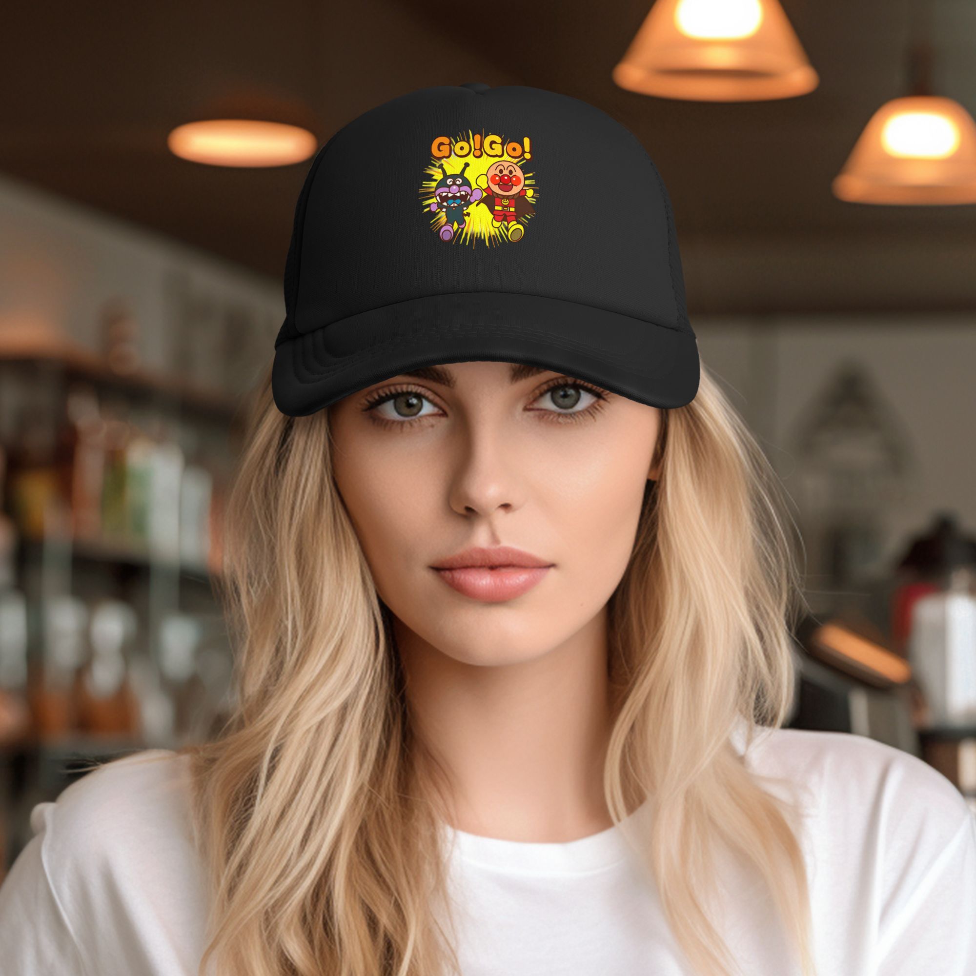 Бейсболка A-Anpanmans GO GO из – обзор и цена Golf Cap Dad