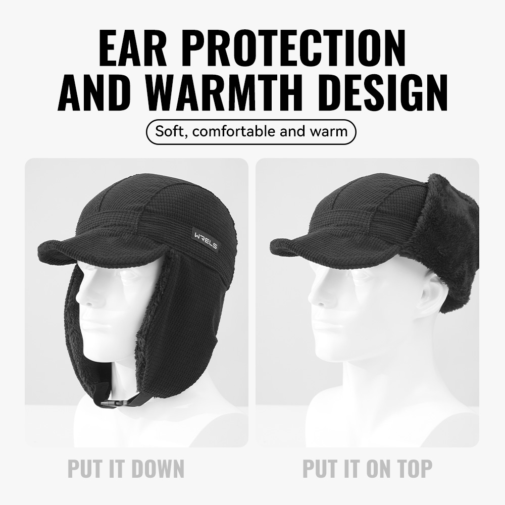 Зимняя шапка-траппер WRELS, ве – обзор и цена Trapper Hat Ear Flap